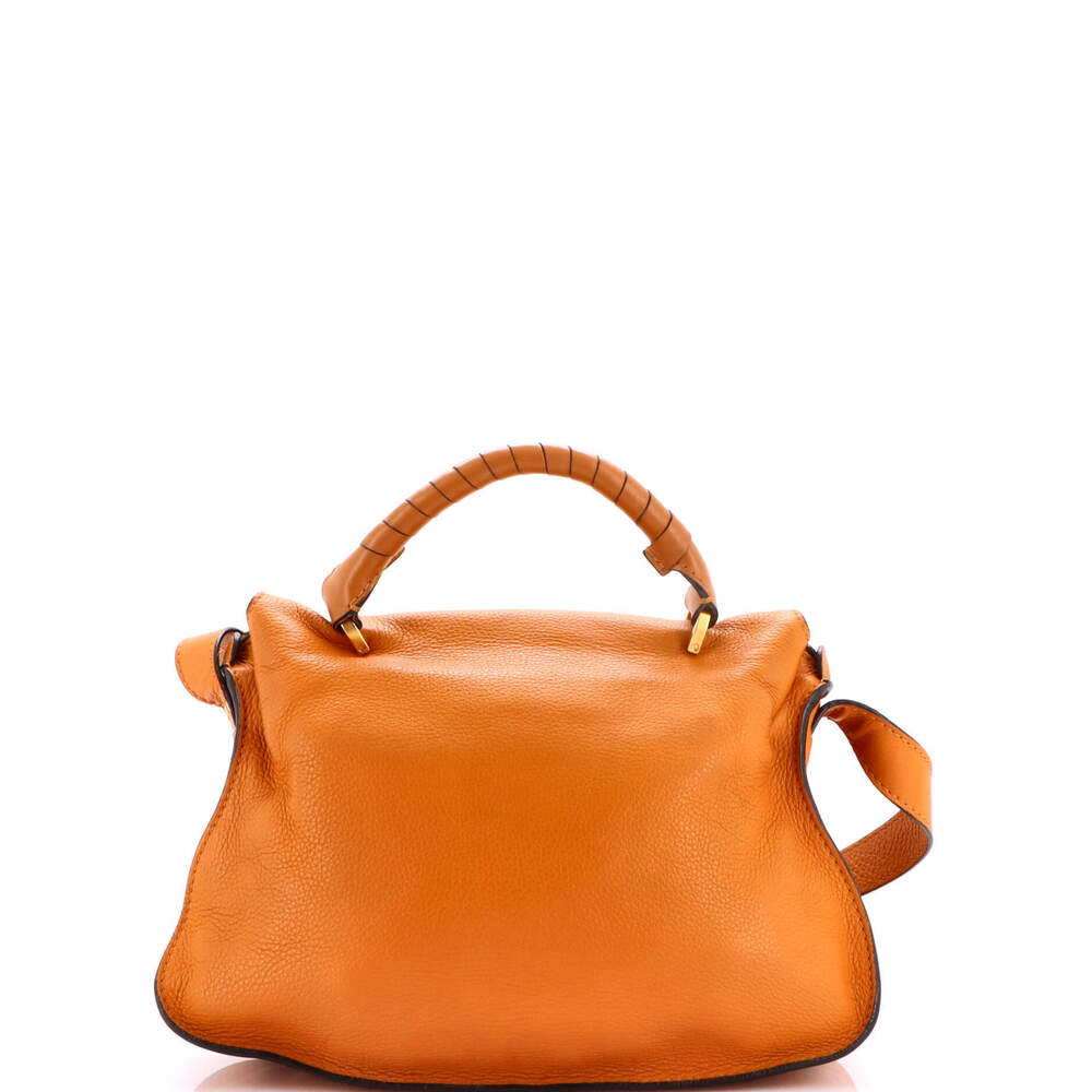 Chloe Medium Marcie Top Handle Messenger Bag Leather - Picture 3 of 7